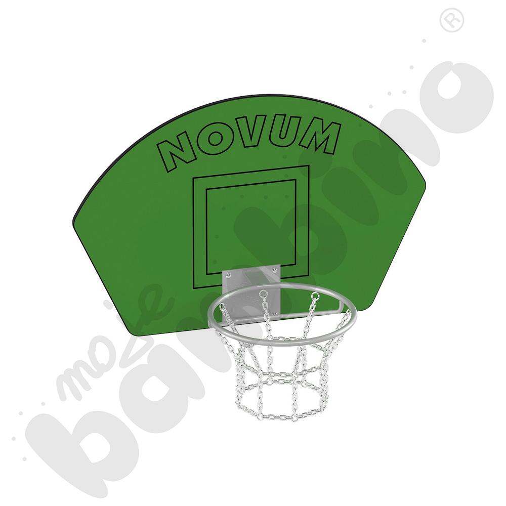 Tablica owalna z koszem