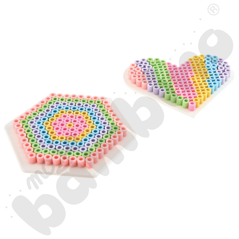 Koraliki NABBI MIDI BIO do prasowanek, 30000 szt. + podkładki