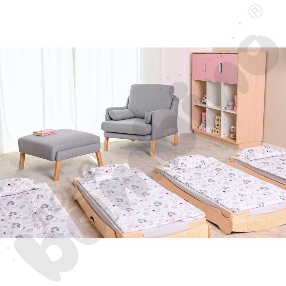 Łóżeczko Śpioszek z materacem