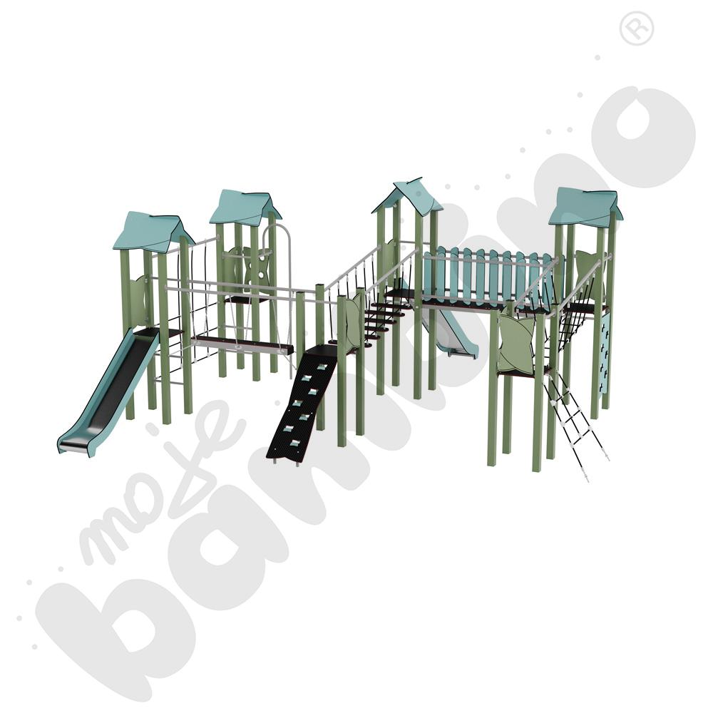 Zestaw Urbi 11, słupy metalowe C