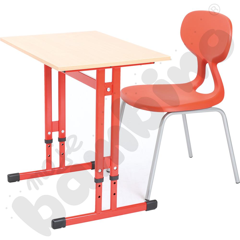 Krzesło Colores rozm. 4 czerwone