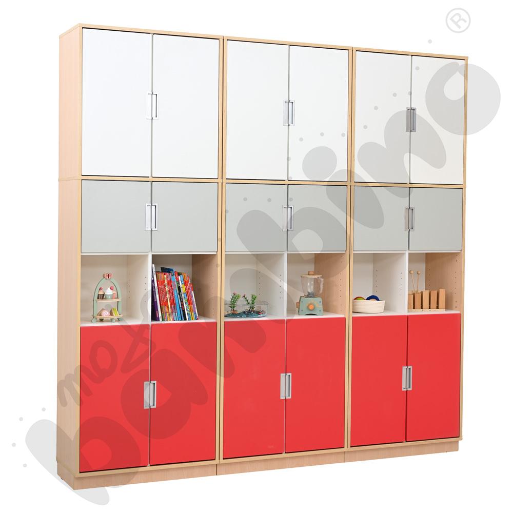 Quadro - zestaw 259, skrzynia klon jasny