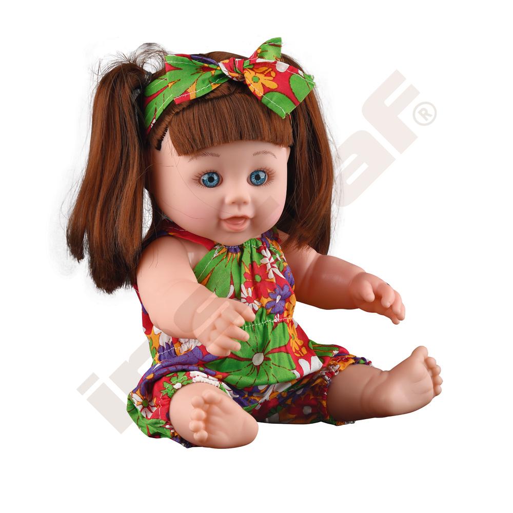
Puppe Kaya, mit Geräuschen und Zubehör, Größe 26 cm

