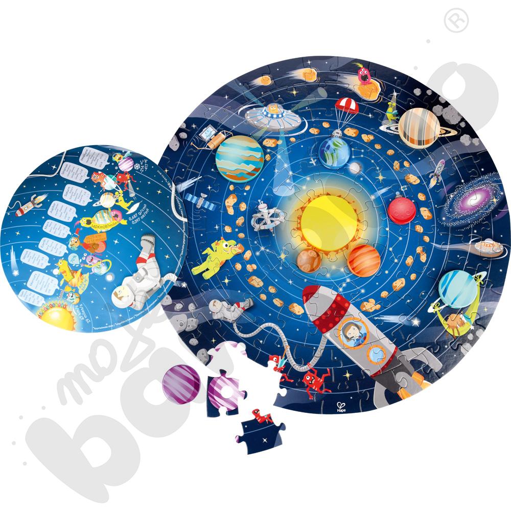   Puzzle z układem słonecznym  
