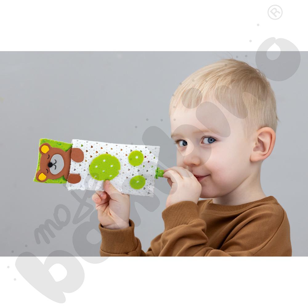 Filcowe arkusze z wzorami