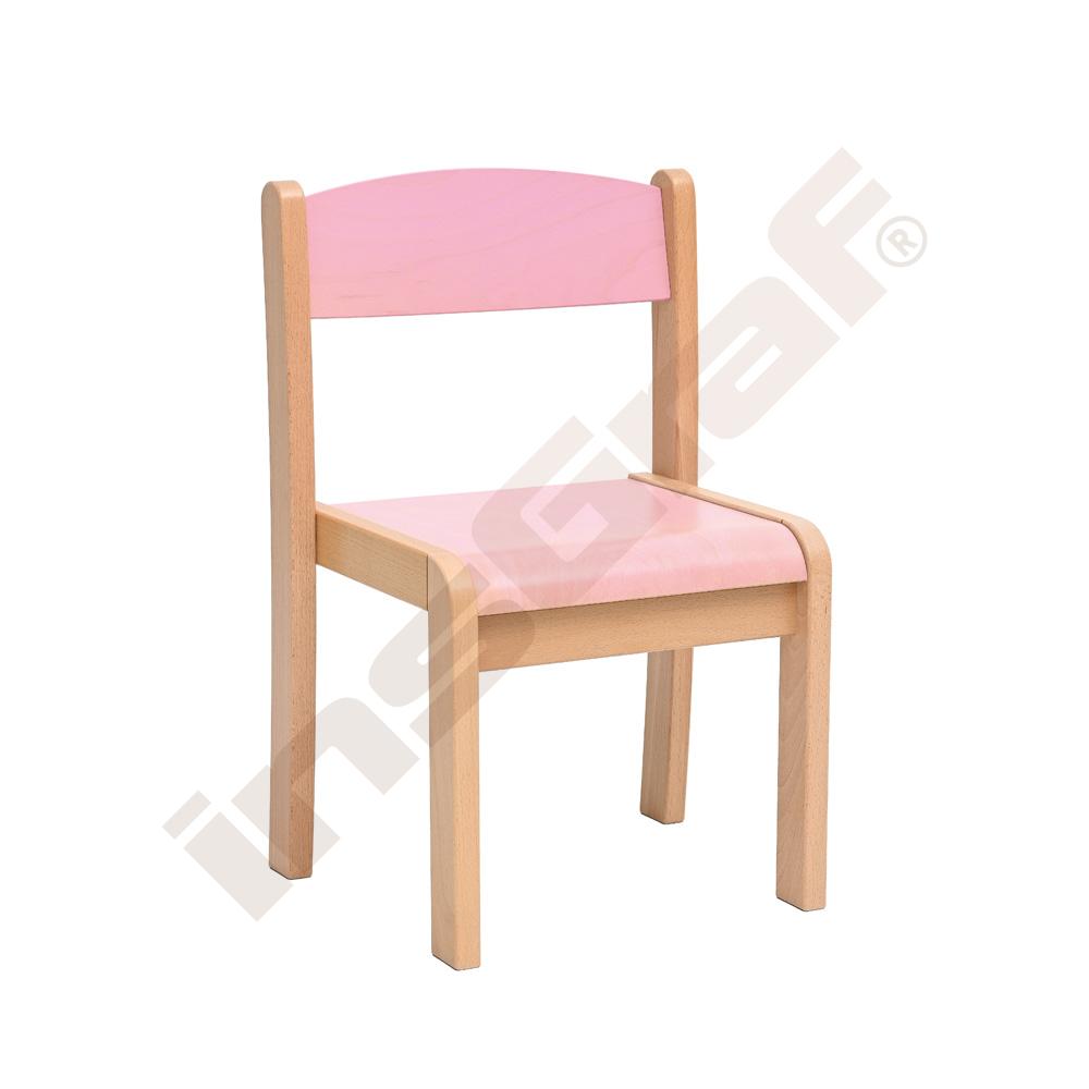 Židle Filipek PASTEL růžová, vel. 2