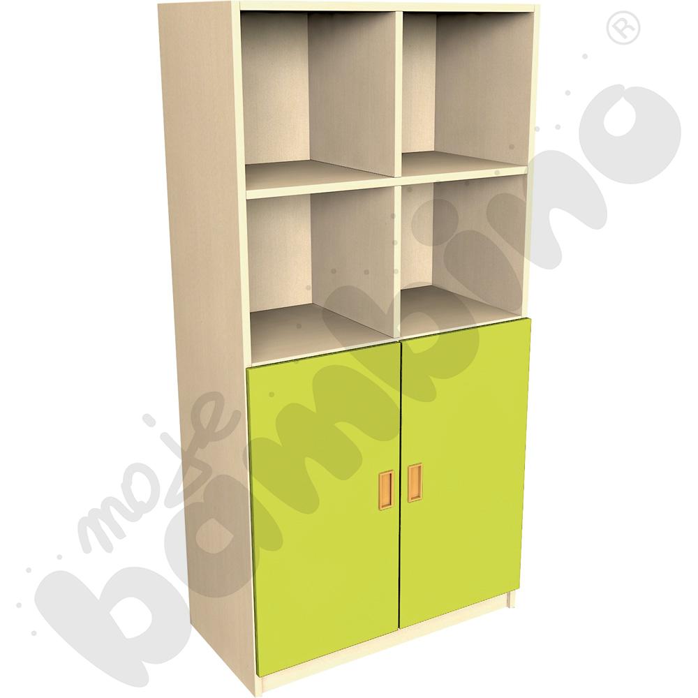 Drzwi duże do regału - limonka