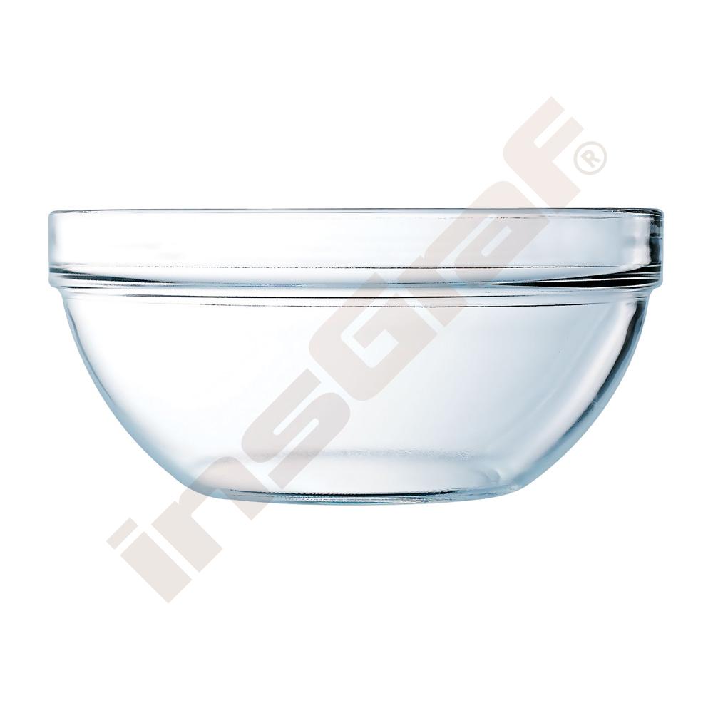 
Glas-Salatschüssel, stapelbar - klein
