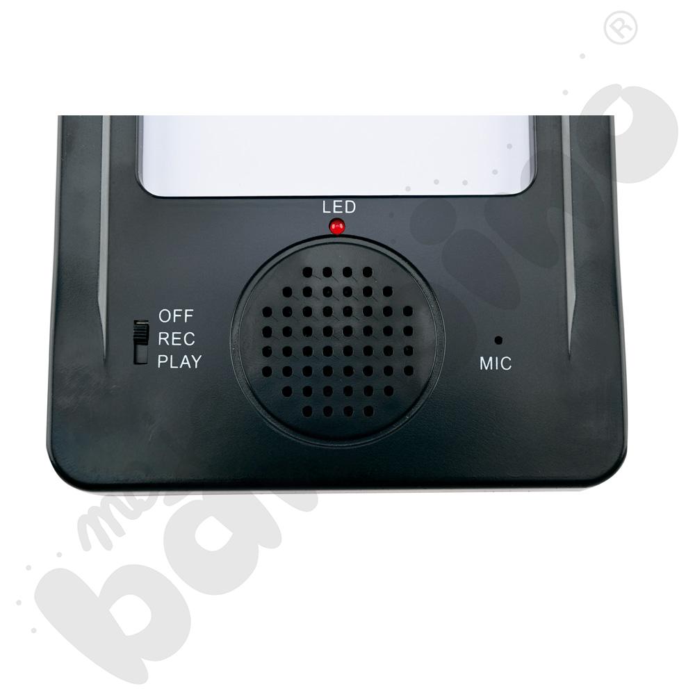 Panel do nagrywania głosu