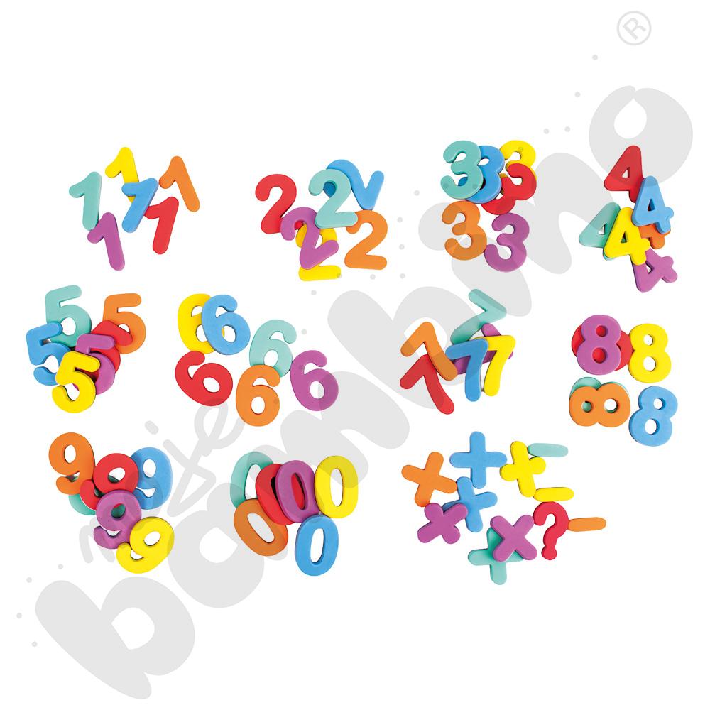 Magnetyczne cyfry i znaki matematyczne