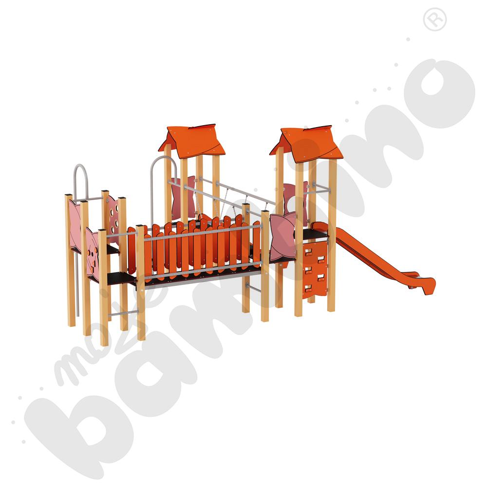 Zestaw Urbi 8, słupy metalowe A