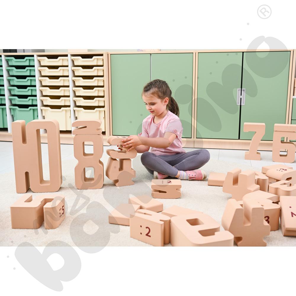 Piankowe cyfry, 32 elem.