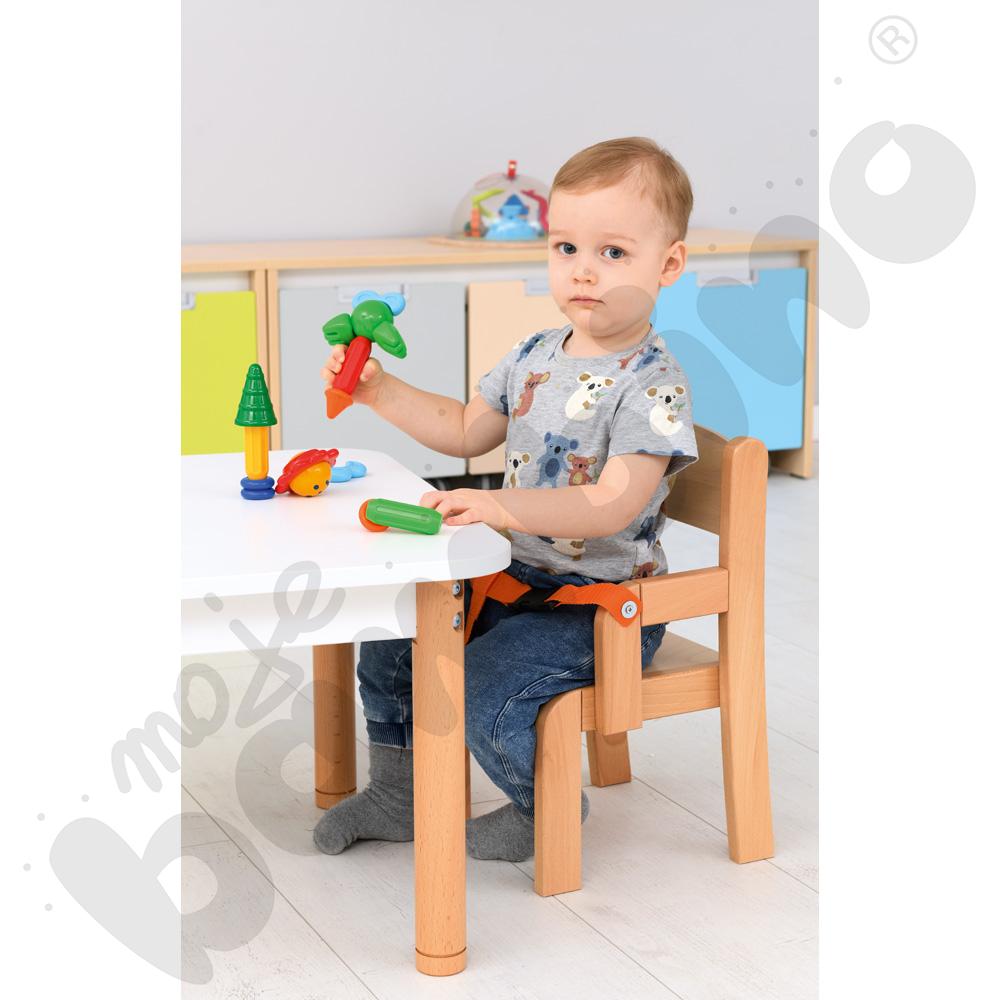 Krzesło Krzyś z pasem na brzuch