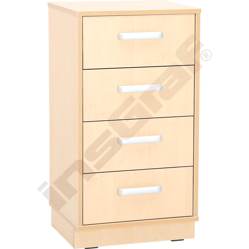 
Flexi Schrank M mit 4 Schubladen B 47, auf Sockel
