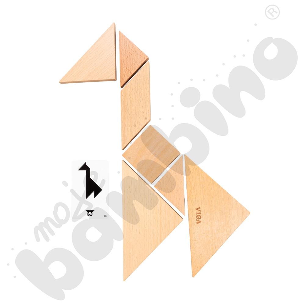 Tangram drewniany