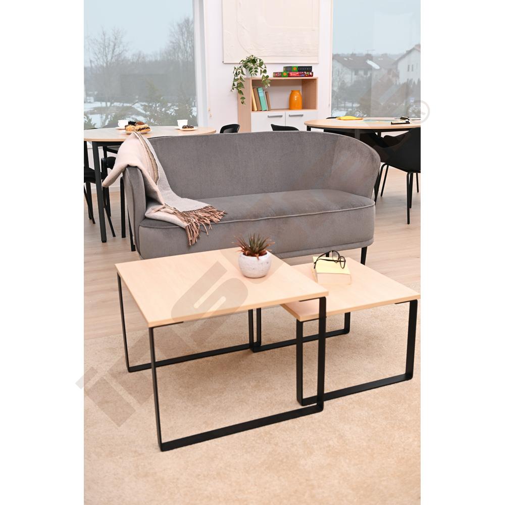 Stolek Universum výška 35 cm - světlý javor