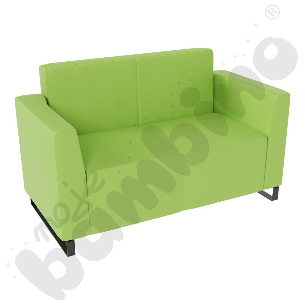Sofa Universum 2-os. wys. 82 cm, 2 boki niskie, tkanina MT14