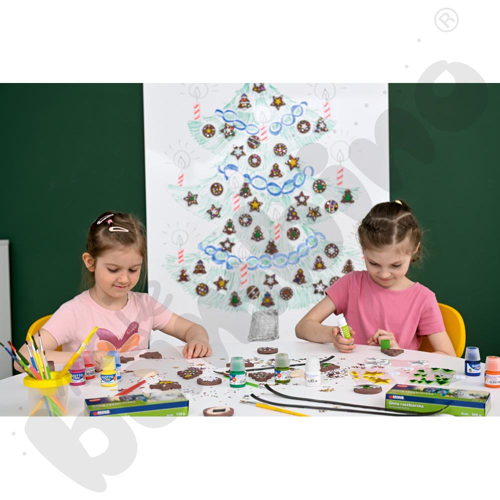 Glina biała samoutwardzalna