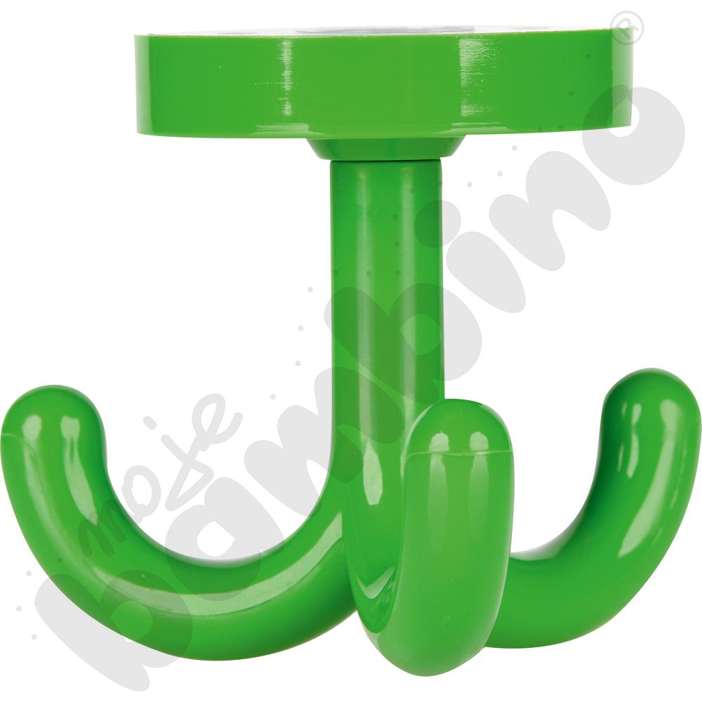 Wieszak do szatni zielony