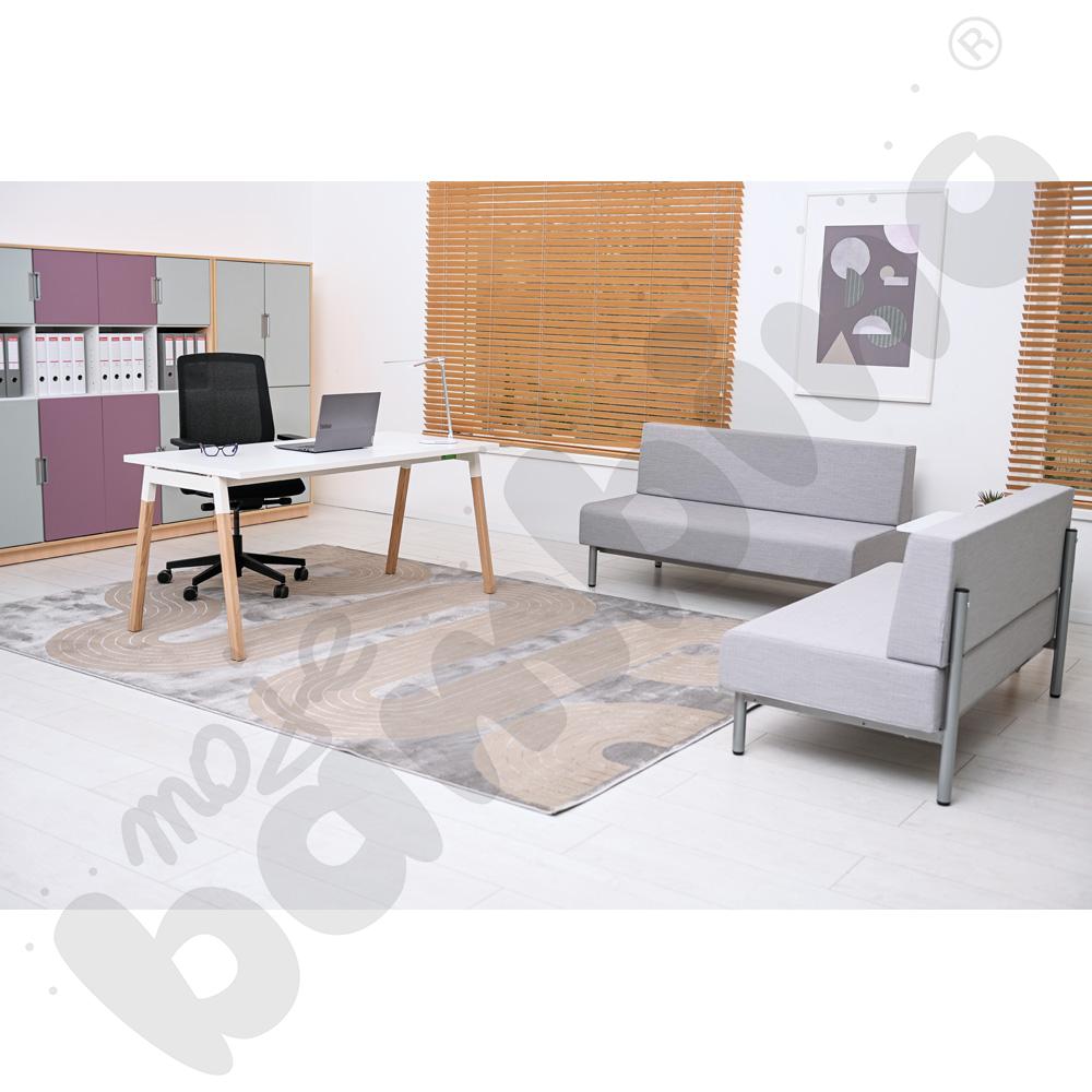 Biurko proste OgiW białe