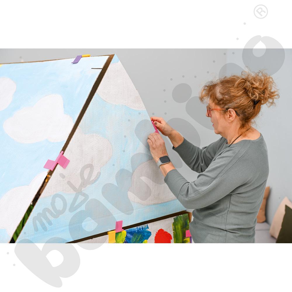 Klipsy do konstrukcji kartonowych