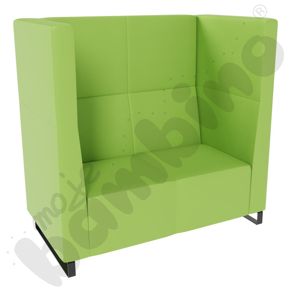 Sofa Universum 2-os. wys. 133 cm, 2 boki średnie, tkanina MT14