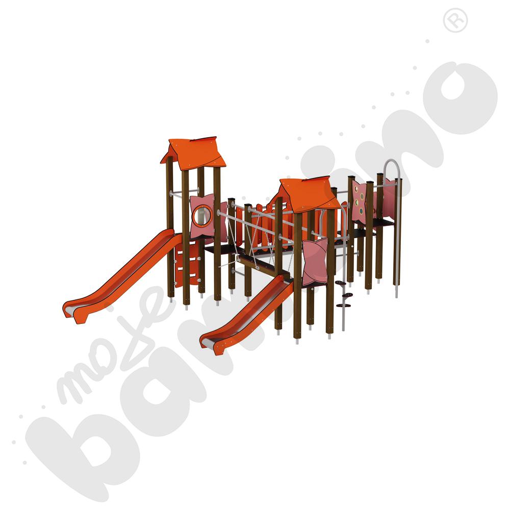 Zestaw Urbi 8, słupy drewniane A