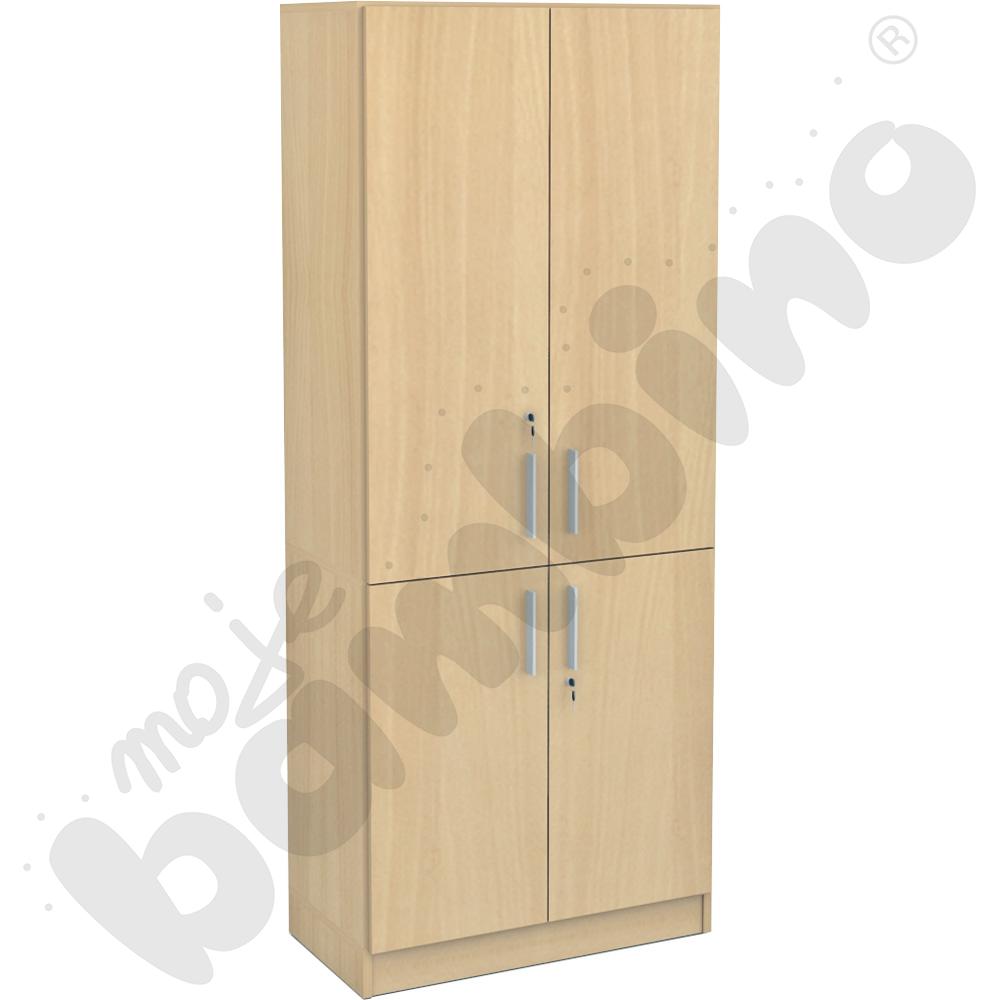 Szafa wysoka czterodrzwiowa - klon 375