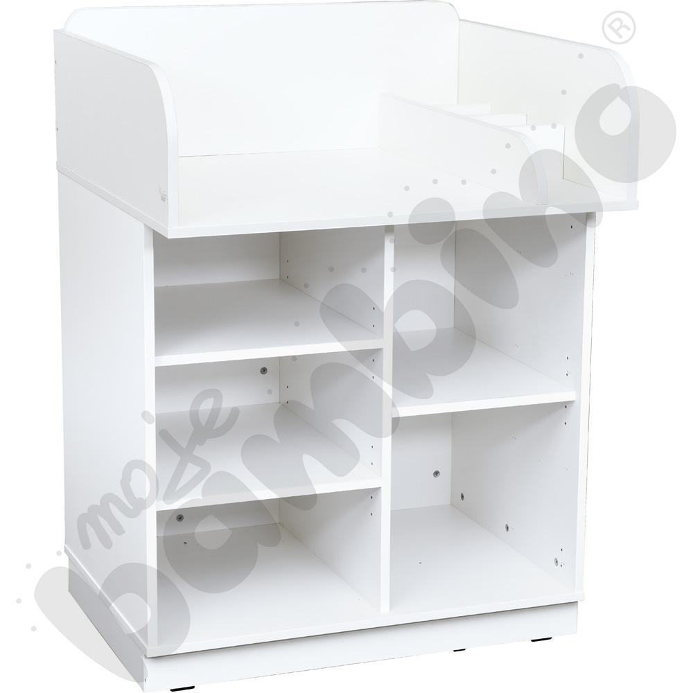 Przewijak z szafką Quadro, biały