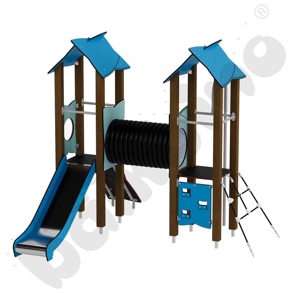 Zestaw Urbi 4, słupy drewniane B