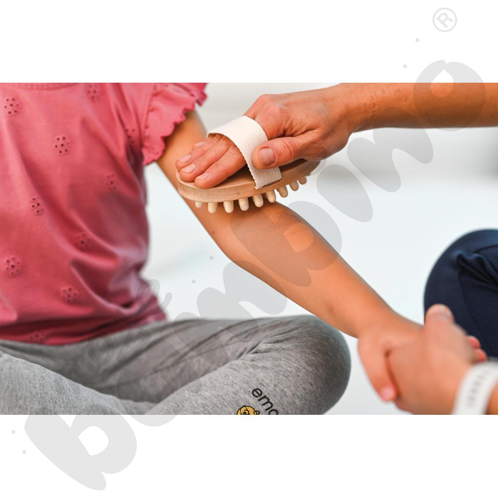 Zestaw szczotek i wałków do stymulacji sensorycznej