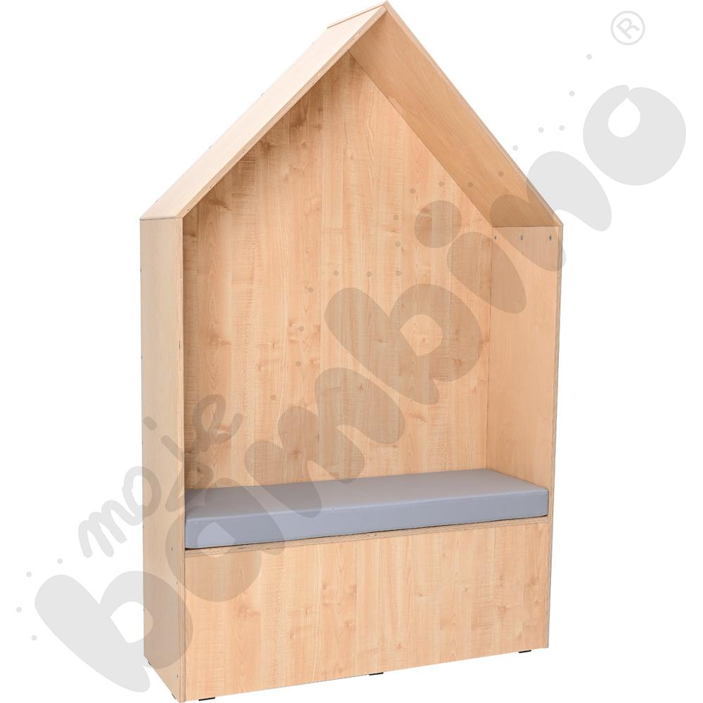 Domek Chillout - materac szary