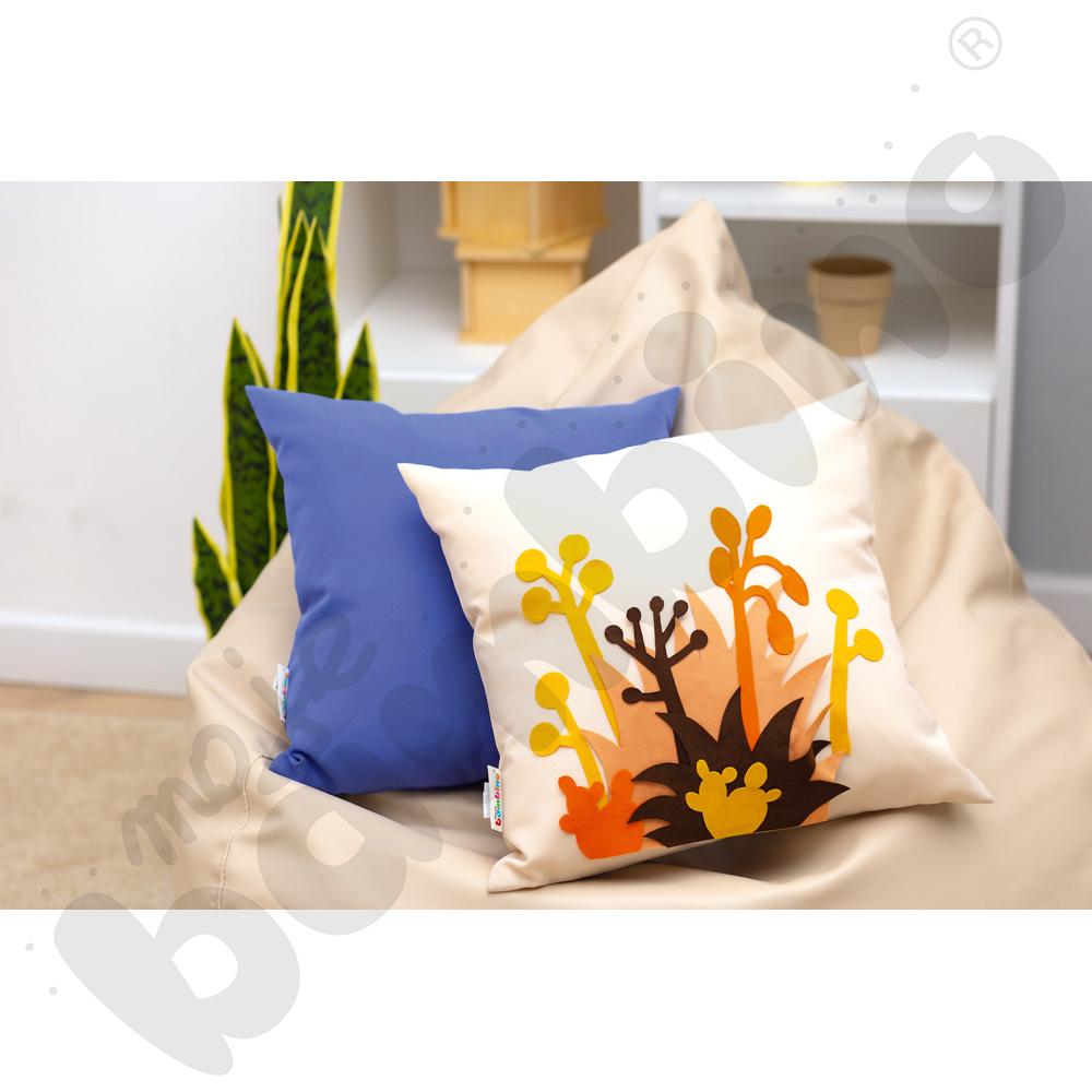 Poduszka ciemnobeżowa