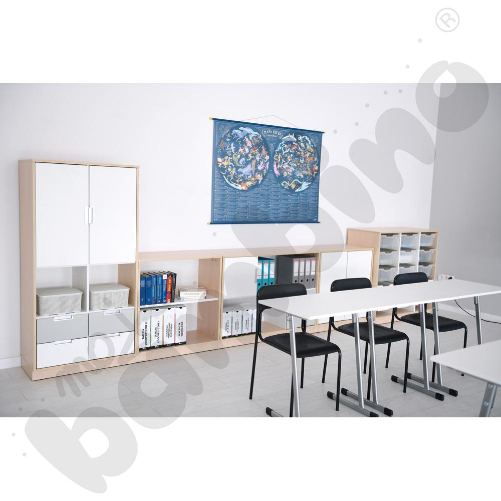 Quadro - zestaw 180, 90 st., skrzynia klon jasny