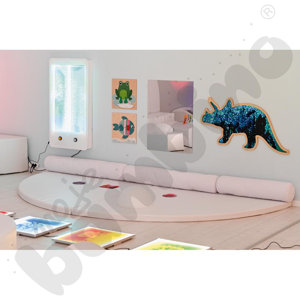 Materac składany, biały