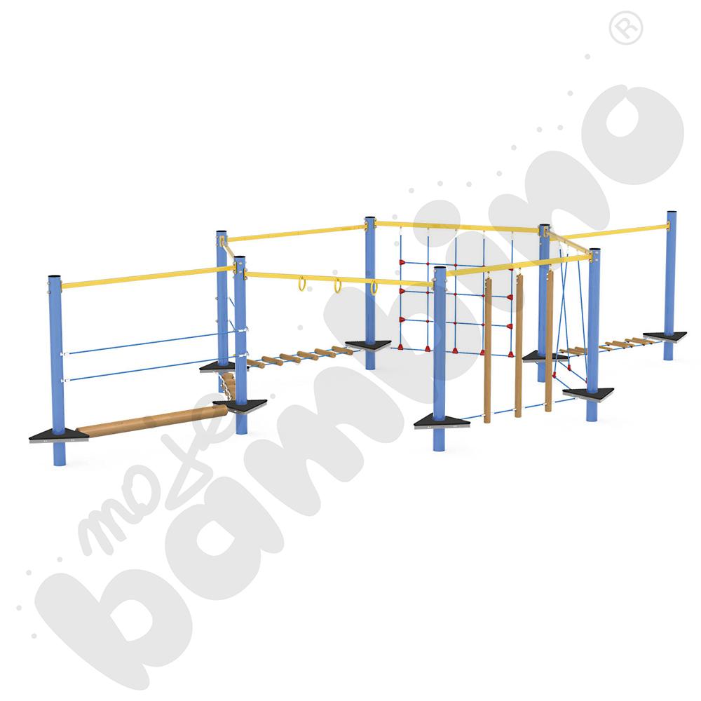 Zestaw Mini park linowy 3 Metal