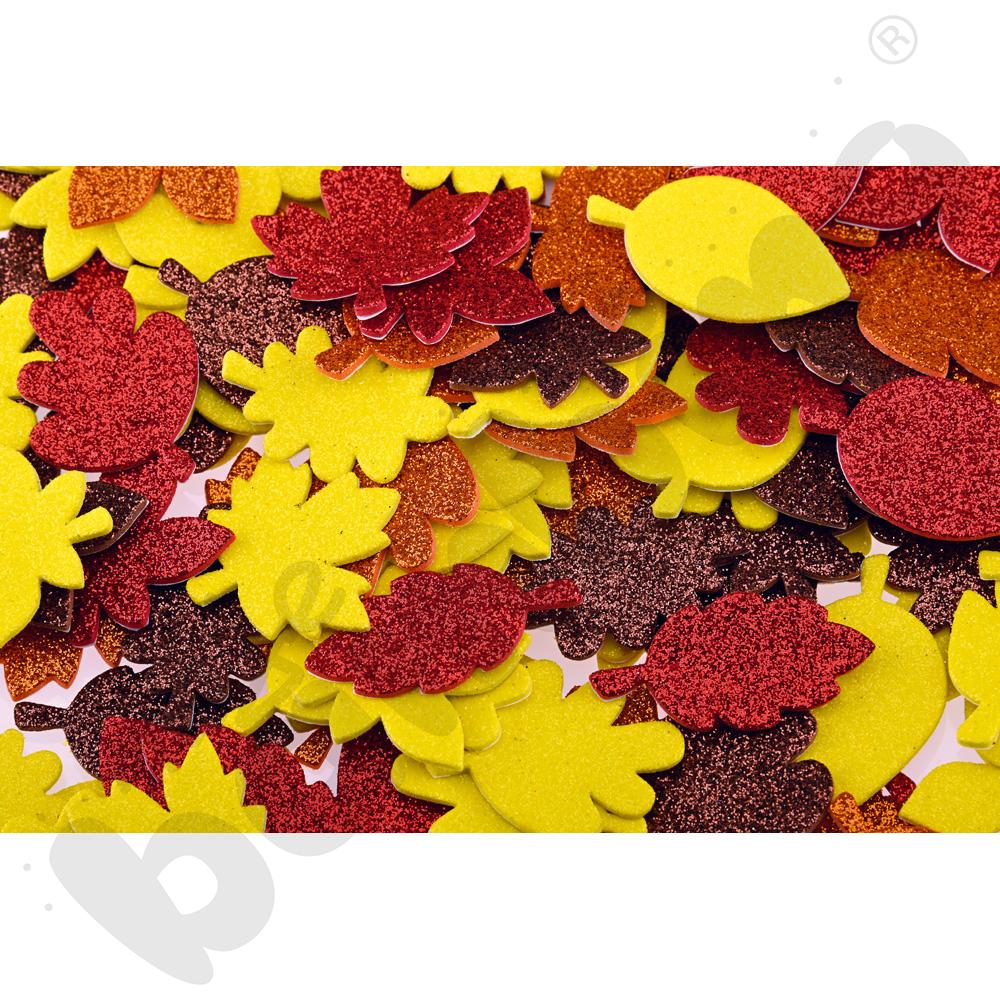 Naklejki piankowe - jesienne liście