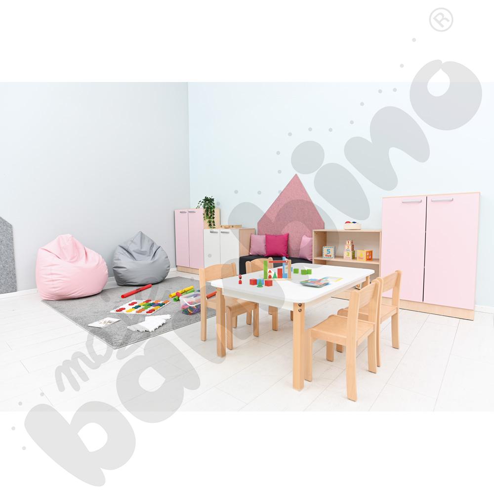 Gruszka mała jasnoróżowy pastel - MED