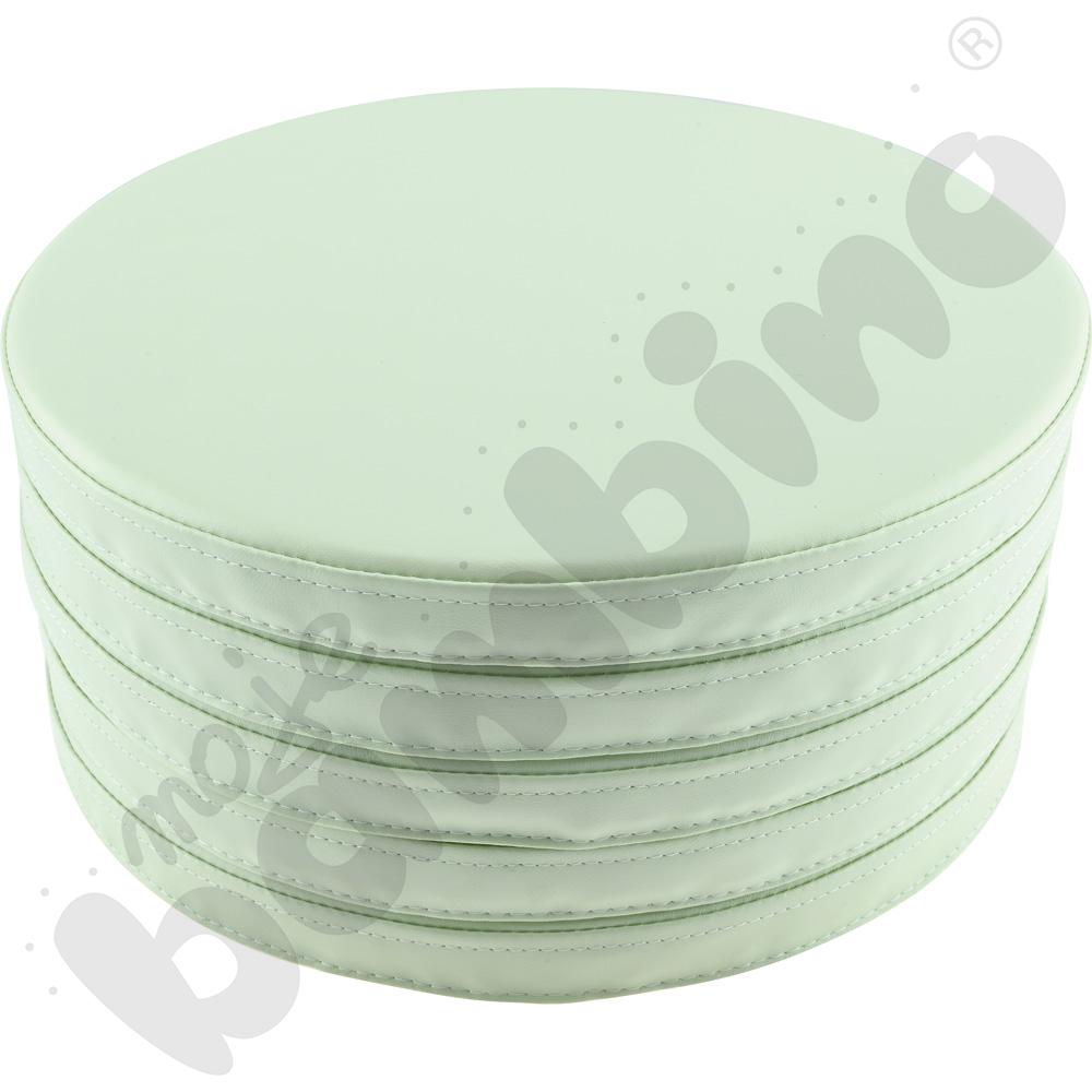 Poduszki okrągłe 5 szt. jasnozielony pastel