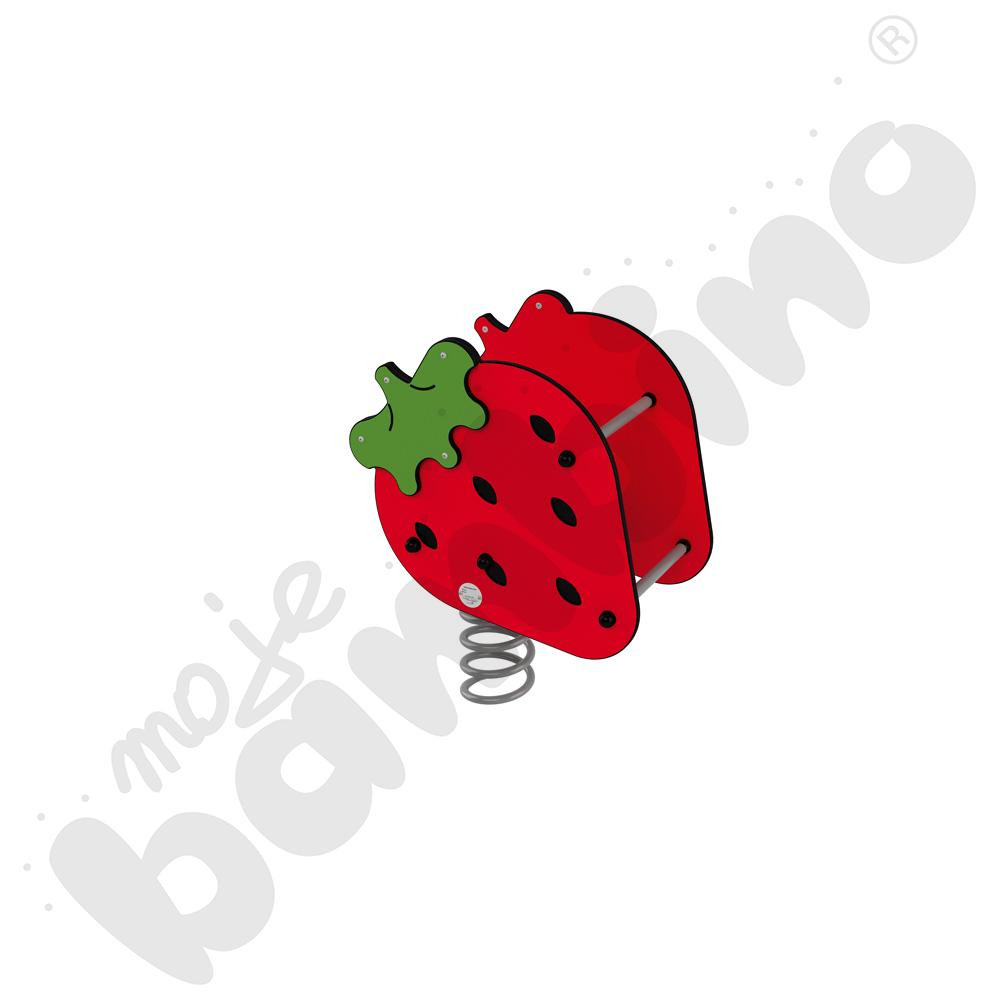 Sprężynowiec Truskawka na podstawie betonowej