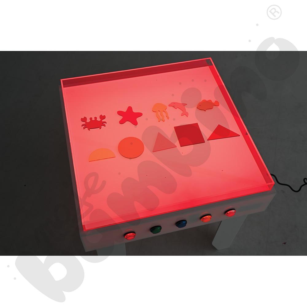 Multifunkcyjny stolik podświetlany