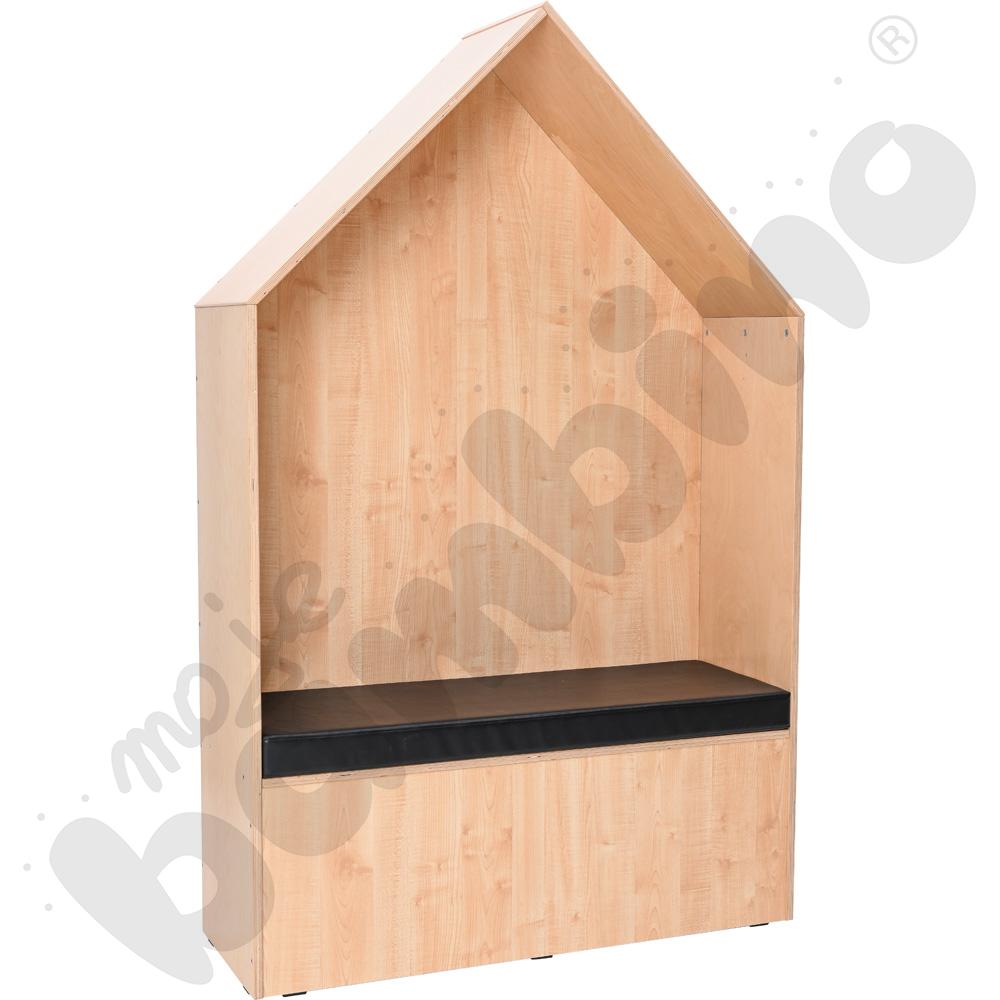 Domek Chillout - materac czarny