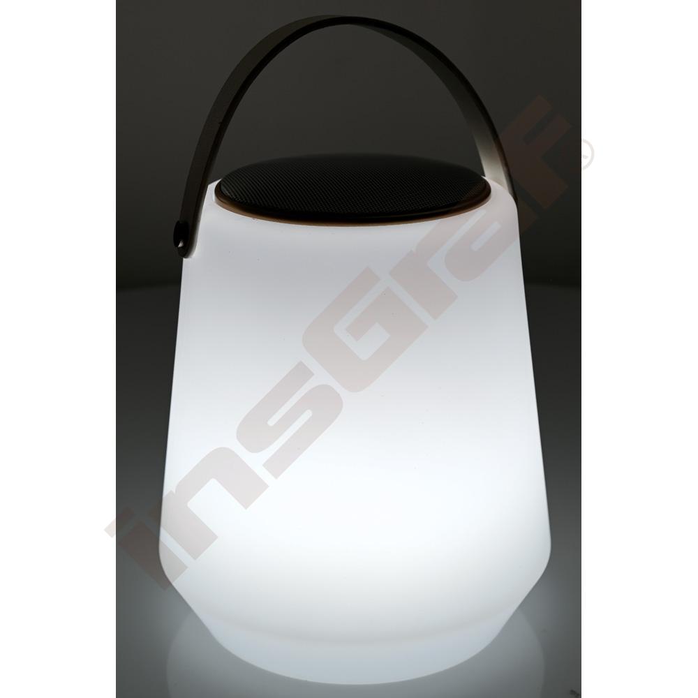 Prenosná LED lampa s reproduktorom