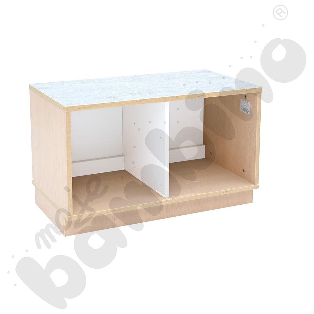 Quadro - szafka cicha S na 4 szuflady na cokole