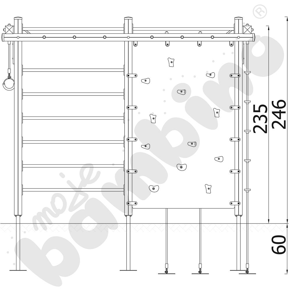 Drabina wielofunkcyjna