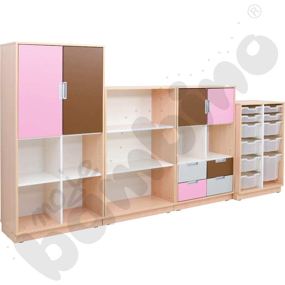 Quadro - zestaw 91, 90 st., skrzynia klon jasny