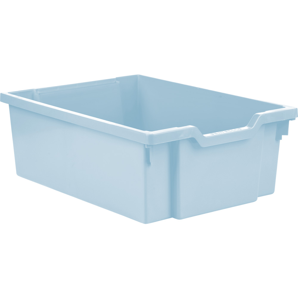 Úložný box 2 - hlboký, jasnomodrý