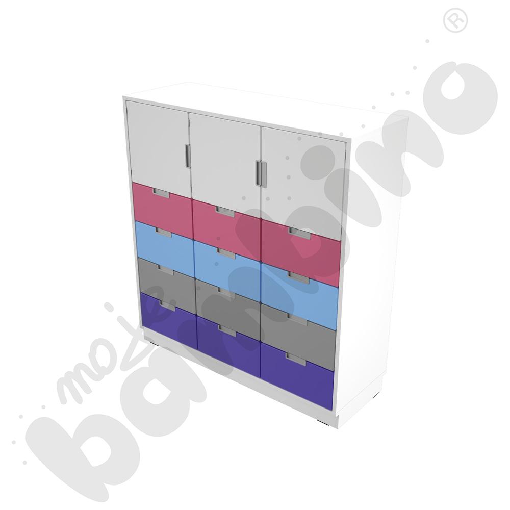 Quadro - zestaw 208, biała skrzynia