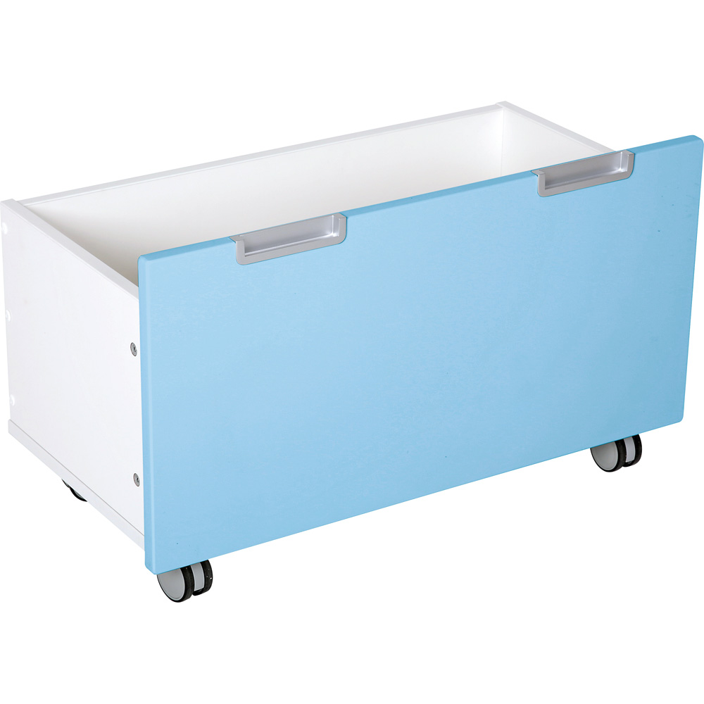 Quadro - úložný box - veľký, jasnomodrý 