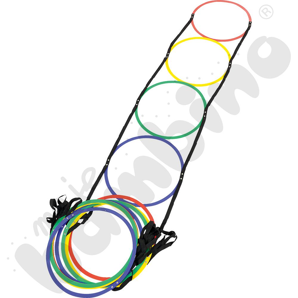 Drabinka z kółkami - Hoops